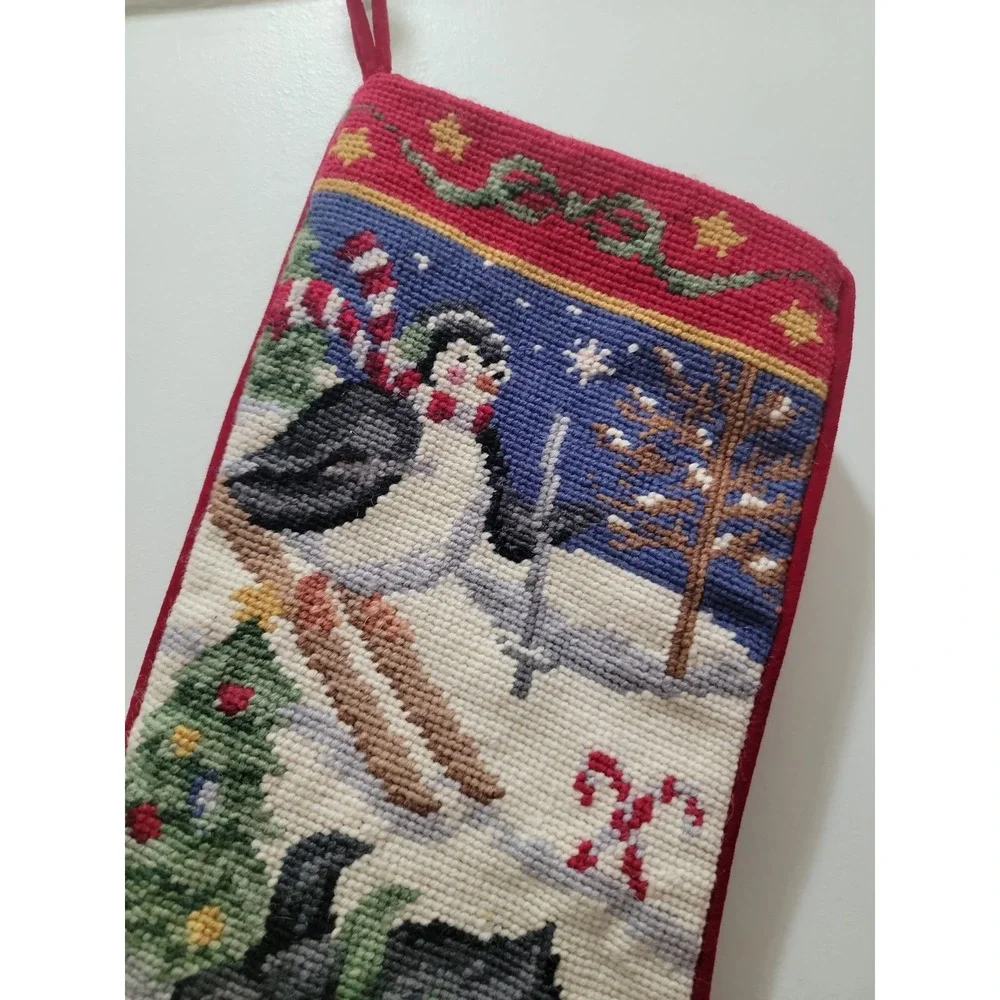 Hand Embroidered Christmas 17